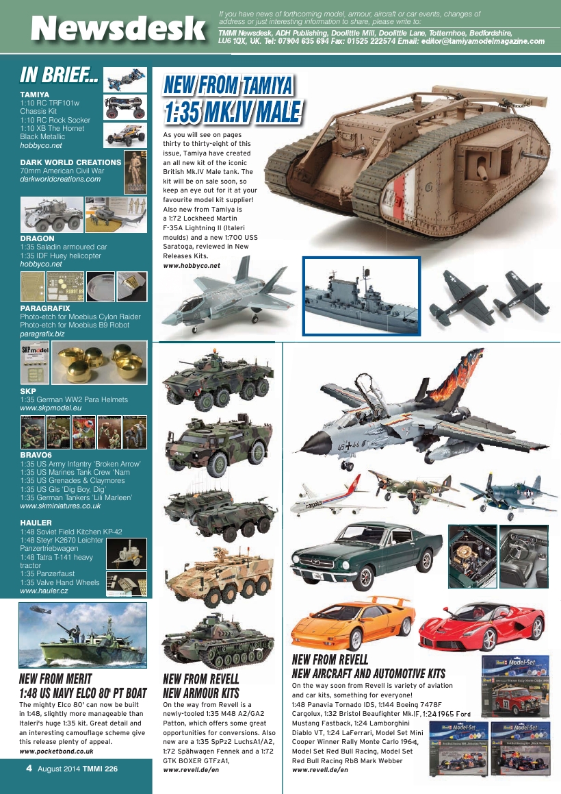 Tamiya Model Magazine 226 (2014-08)